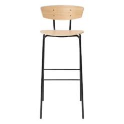 Ferm Living Herman Barkruk 76cm White Oiled Oak