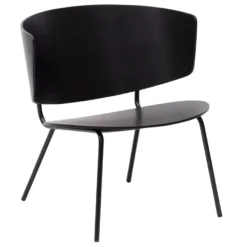 Ferm Living Herman Fauteuil Zwart