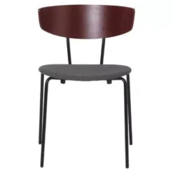 Ferm Living Herman Gestoffeerde Stoel Bruin/grijs