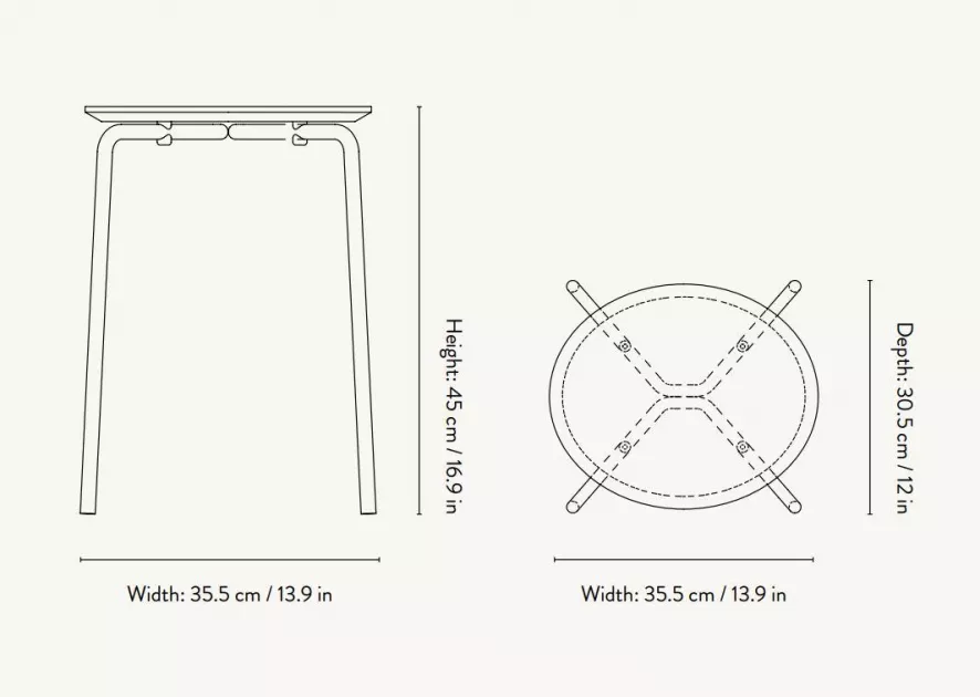 Ferm Living Herman Kruk Zwart 9 Ferm Living Herman Kruk Zwart - Afbeelding 9