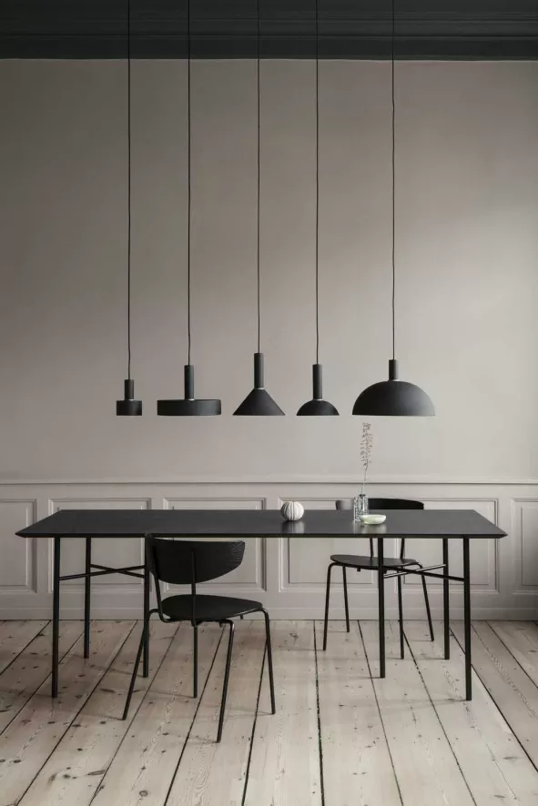 Ferm Living Hoop Black Hanglamp Groot Lichtgrijs 17 Ferm Living Hoop Black Hanglamp Groot Lichtgrijs - Afbeelding 17