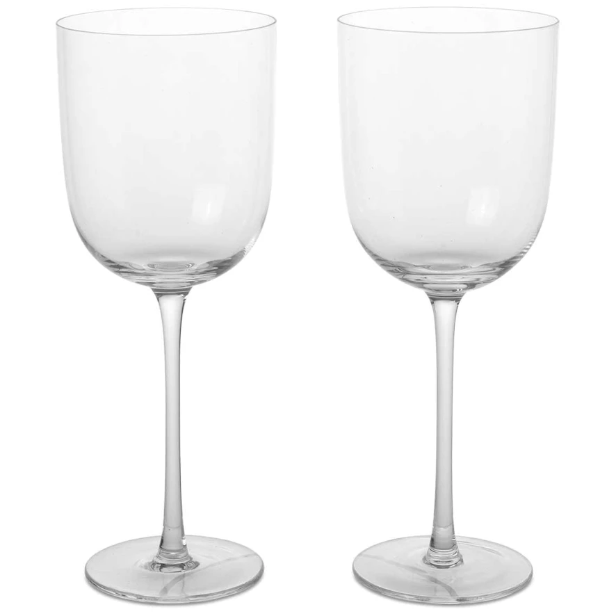 Ferm Living Host Rode Wijnglazen Set Van 2 Blush 4 Ferm Living Host Rode Wijnglazen Set Van 2 Blush - Afbeelding 4