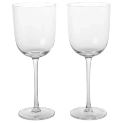 Ferm Living Host Witte Wijnglazen Set Van 2 Clear