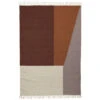 Ferm Living Kelim Vloerkleed Large 160x250 Borders