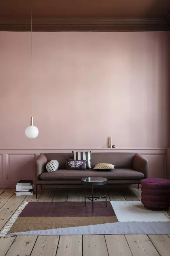Ferm Living Turn Sofa Bank Wool 2-zits Hallingdal Brown 13 Ferm Living Turn Sofa Bank Wool 2-zits Hallingdal Brown - Afbeelding 13