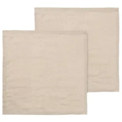 Ferm Living Linen Servet Set Van 2 Naturel