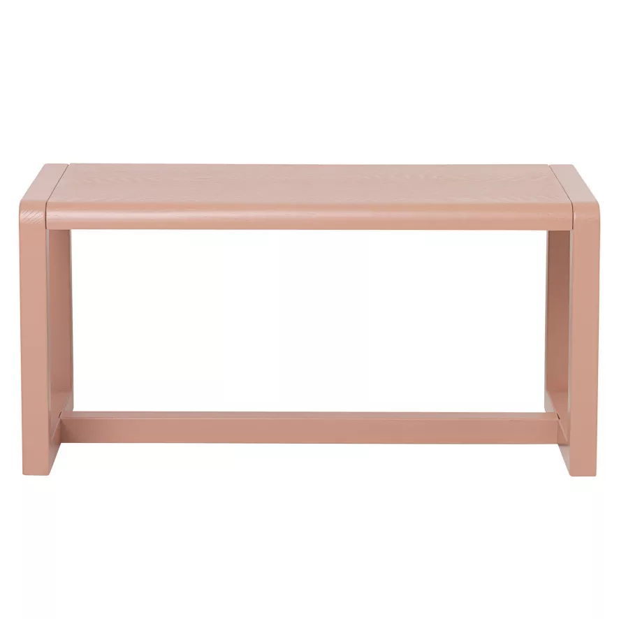 Ferm Living Little Architect Kinderbank Roze 1 Ferm Living Little Architect Kinderbank Roze