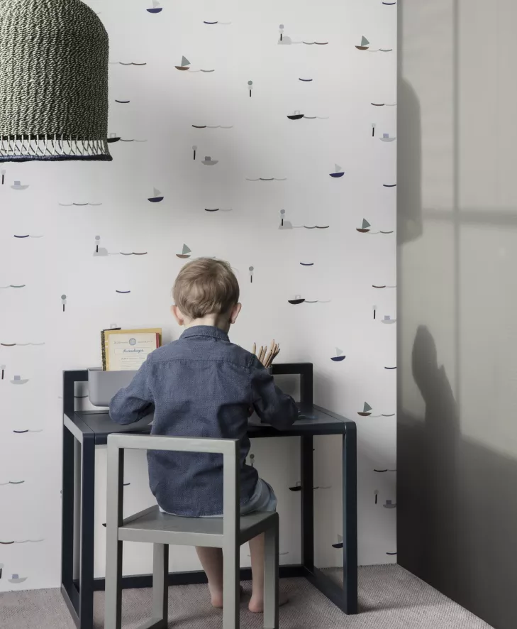 Ferm Living Little Architect Kinderbureau Roze 2 Ferm Living Little Architect Kinderbureau Roze - Afbeelding 2
