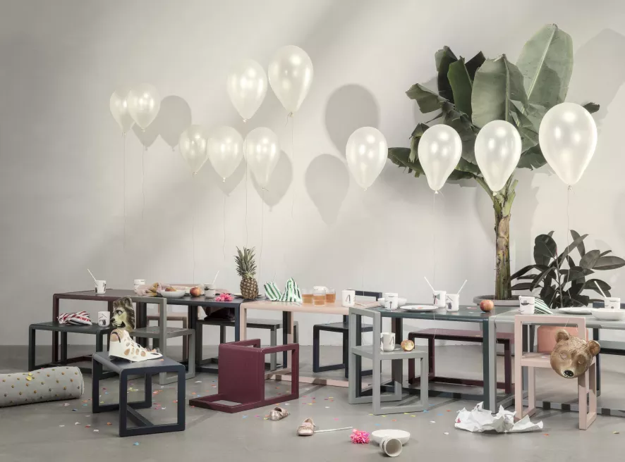 Ferm Living Little Architect Kindertafel Grijs 2 Ferm Living Little Architect Kindertafel Grijs - Afbeelding 2