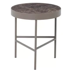 Ferm Living Marble Bijzettafel Medium 40 Bruin