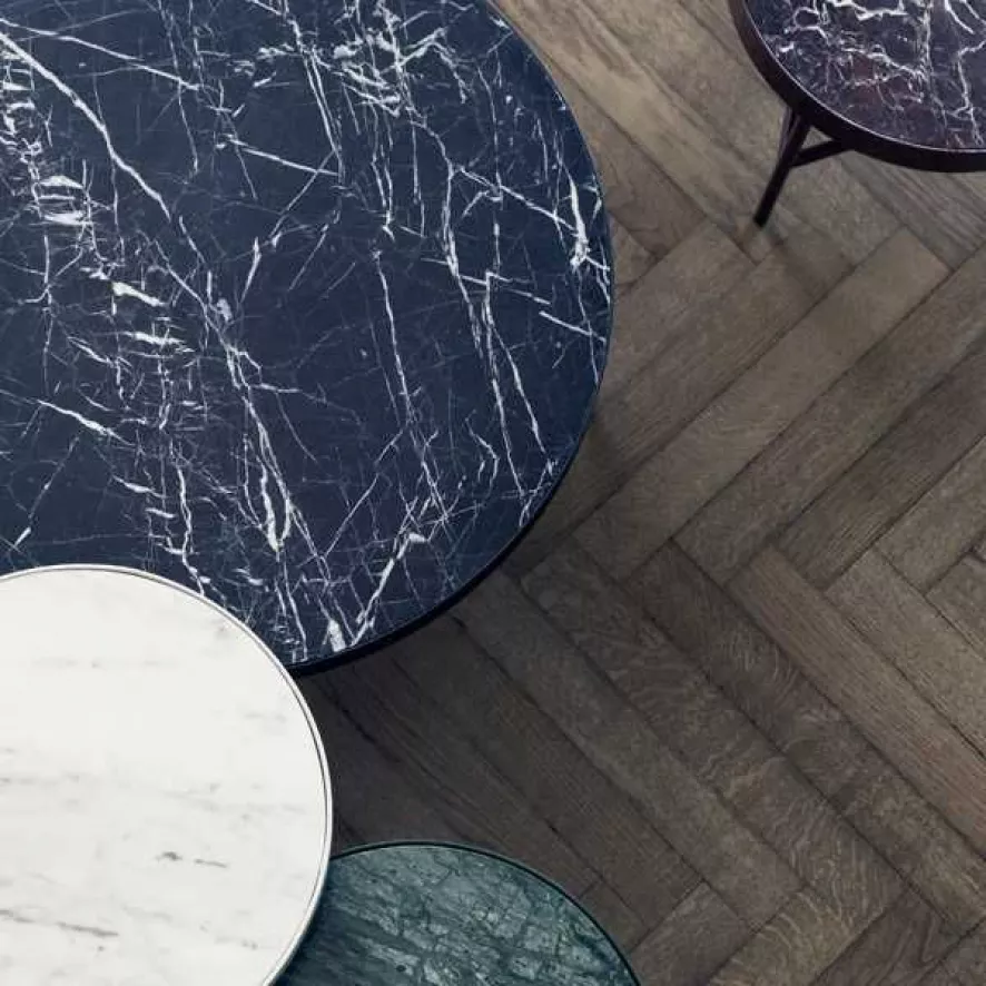 Ferm Living Marble Bijzettafel Medium Zwart 40 3 Ferm Living Marble Bijzettafel Medium Zwart 40 - Afbeelding 3