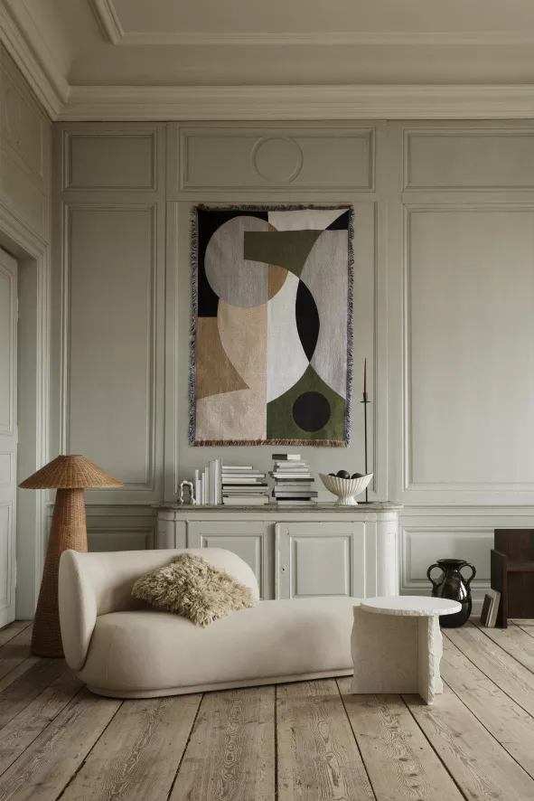 Ferm Living Rico Divan Boucle Bank Sugar Kelp Wool Boucle 7 Ferm Living Rico Divan Boucle Bank Sugar Kelp Wool Boucle - Afbeelding 7