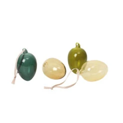 Ferm Living Paaseieren Woondecoratie Set Van 4 Mixed Dark
