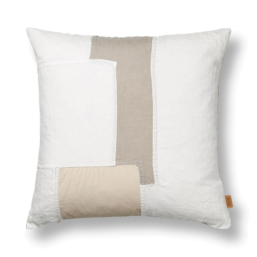 Ferm Living Part Kussen 50x50 Off-white 2 Ferm Living Part Kussen 50x50 Off-white - Afbeelding 2