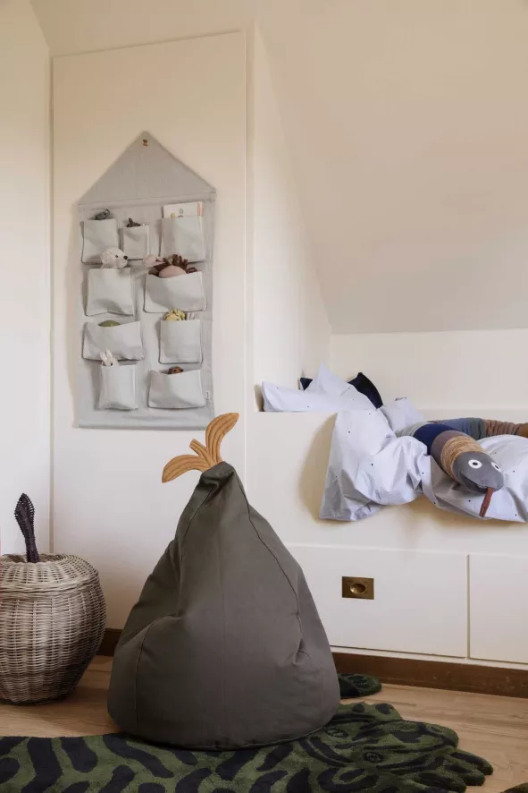 Ferm Living Pear Zitzak Donkergroen 4 Ferm Living Pear Zitzak Donkergroen - Afbeelding 4