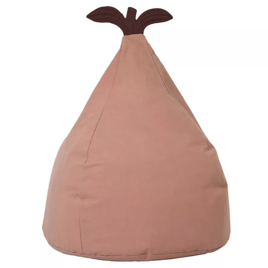 Ferm Living Pear Zitzak Dusty Rose 1 Ferm Living Pear Zitzak Dusty Rose