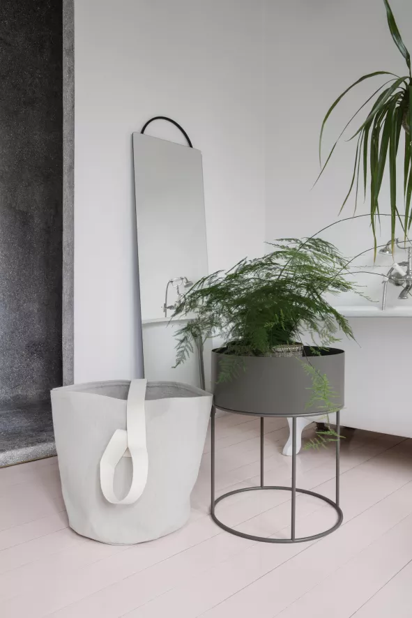 Ferm Living Plant Box Plantenbak Ø40 Cashmere 4 Ferm Living Plant Box Plantenbak Ø40 Cashmere - Afbeelding 4