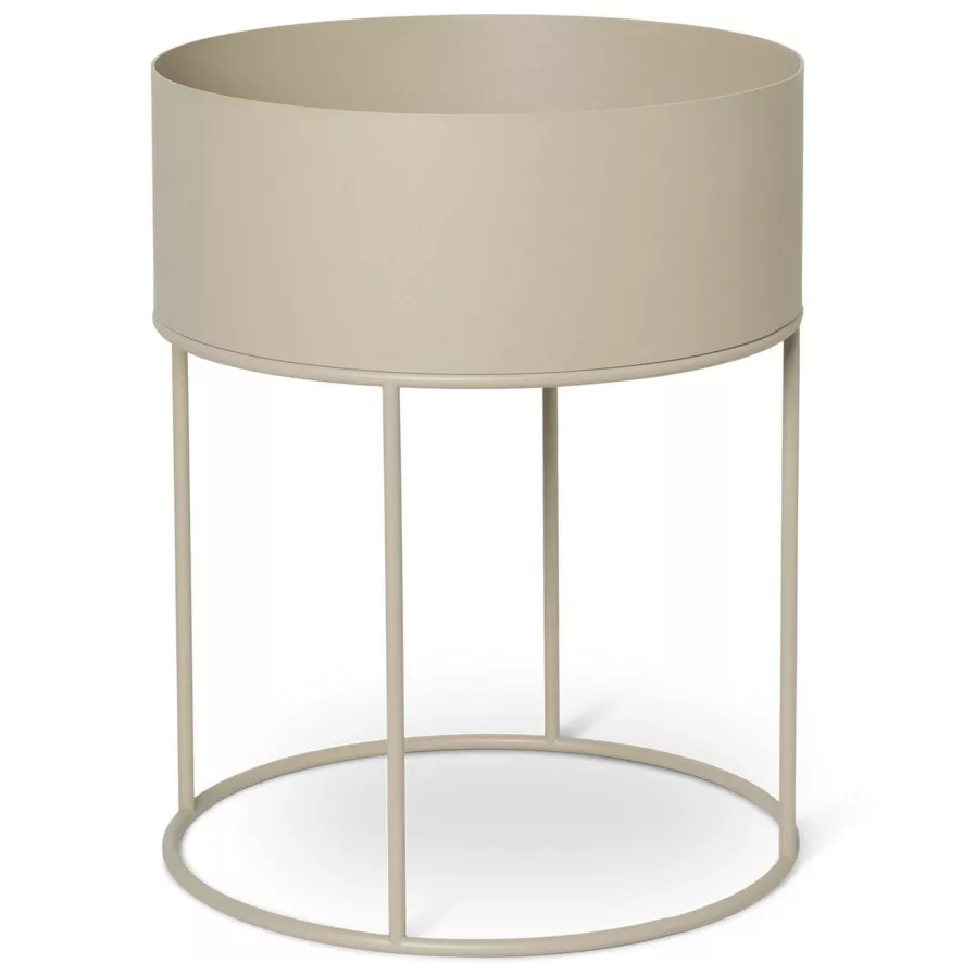 Ferm Living Plant Box Plantenbak Ø40 Cashmere 1 Ferm Living Plant Box Plantenbak Ø40 Cashmere
