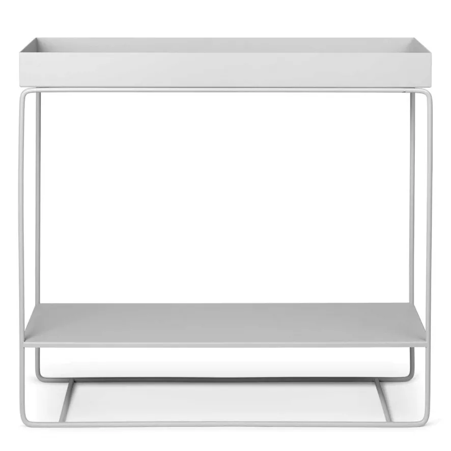 Ferm Living Plant Box Two Tier Plantenbak Lichtgrijs 1 Ferm Living Plant Box Two Tier Plantenbak Lichtgrijs