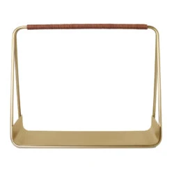 Ferm Living Port Hout Opberger Messing