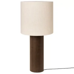 Ferm Living Post Eclipse Large Vloerlamp Solid Naturel