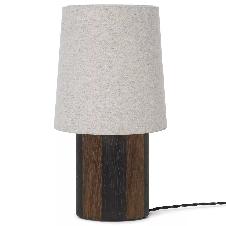 Ferm Living Post Eclipse Medium Tafellamp Lines Naturel 1 Ferm Living Post Eclipse Medium Tafellamp Lines Naturel