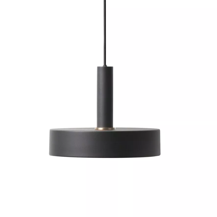 Ferm Living Record Black Hanglamp Groot Zwart 1 Ferm Living Record Black Hanglamp Groot Zwart
