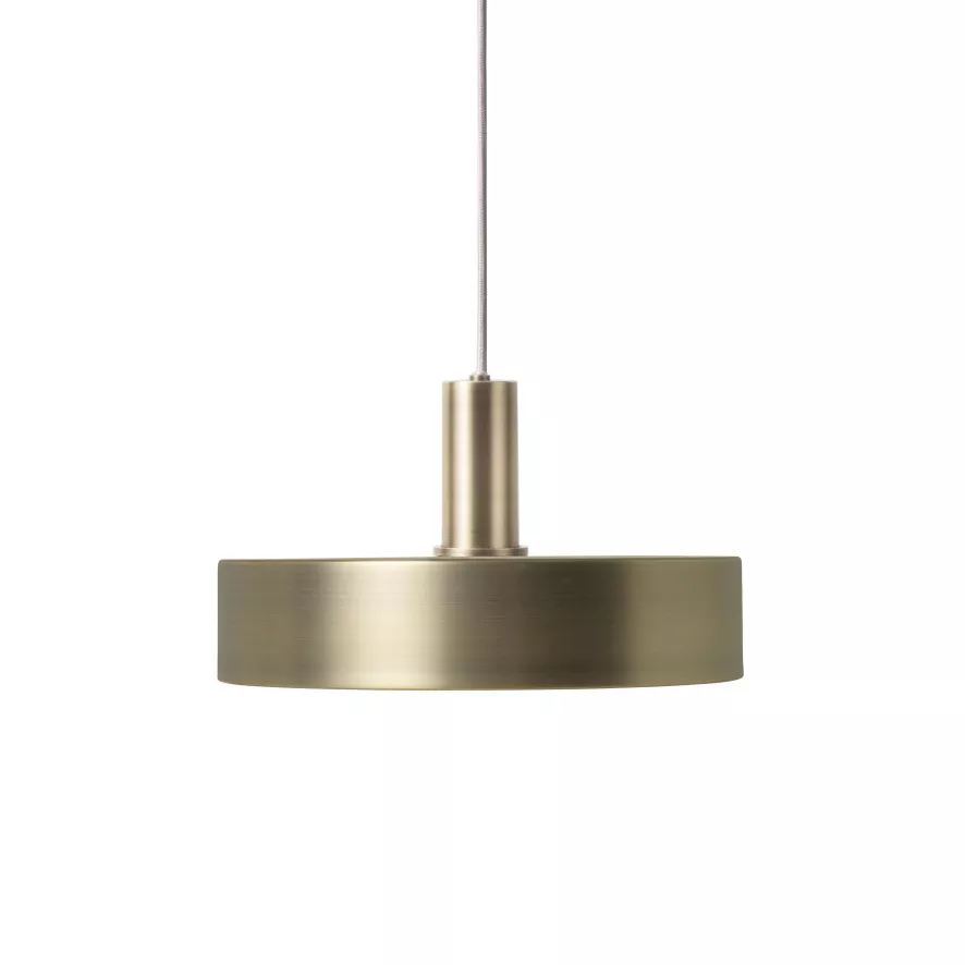 Ferm Living Record Brass Hanglamp Klein Messing 1 Ferm Living Record Brass Hanglamp Klein Messing
