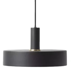 Ferm Living Record Hanglamp Ø30 Klein Zwart