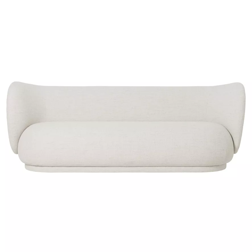 Ferm Living Rico Boucle 3-zits Bank Off White 1 Ferm Living Rico Boucle 3-zits Bank Off White