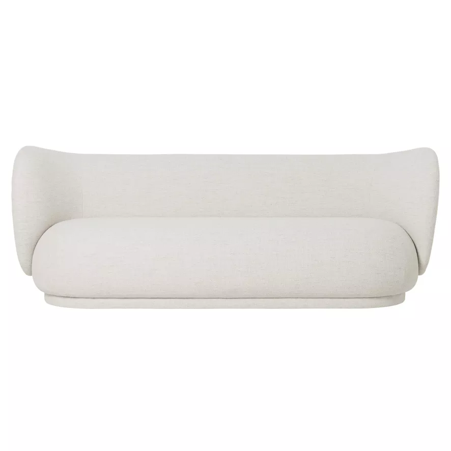 Ferm Living Rico Boucle 3-zits Bank Off White 3 Ferm Living Rico Boucle 3-zits Bank Off White - Afbeelding 3