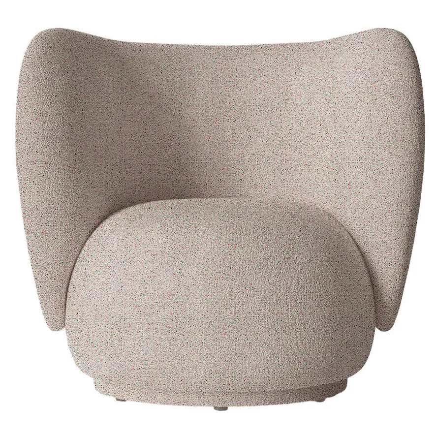 Ferm Living Rico Boucle Fauteuil Confetti Boucle 1 Ferm Living Rico Boucle Fauteuil Confetti Boucle