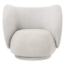 Ferm Living Rico Boucle Fauteuil Off White