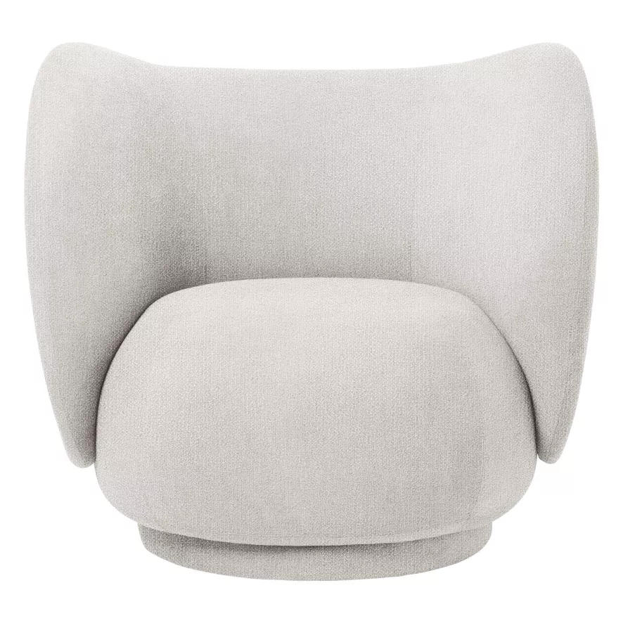 Ferm Living Rico Boucle Fauteuil Sugar Kelp Wool Boucle 5 Ferm Living Rico Boucle Fauteuil Sugar Kelp Wool Boucle - Afbeelding 5