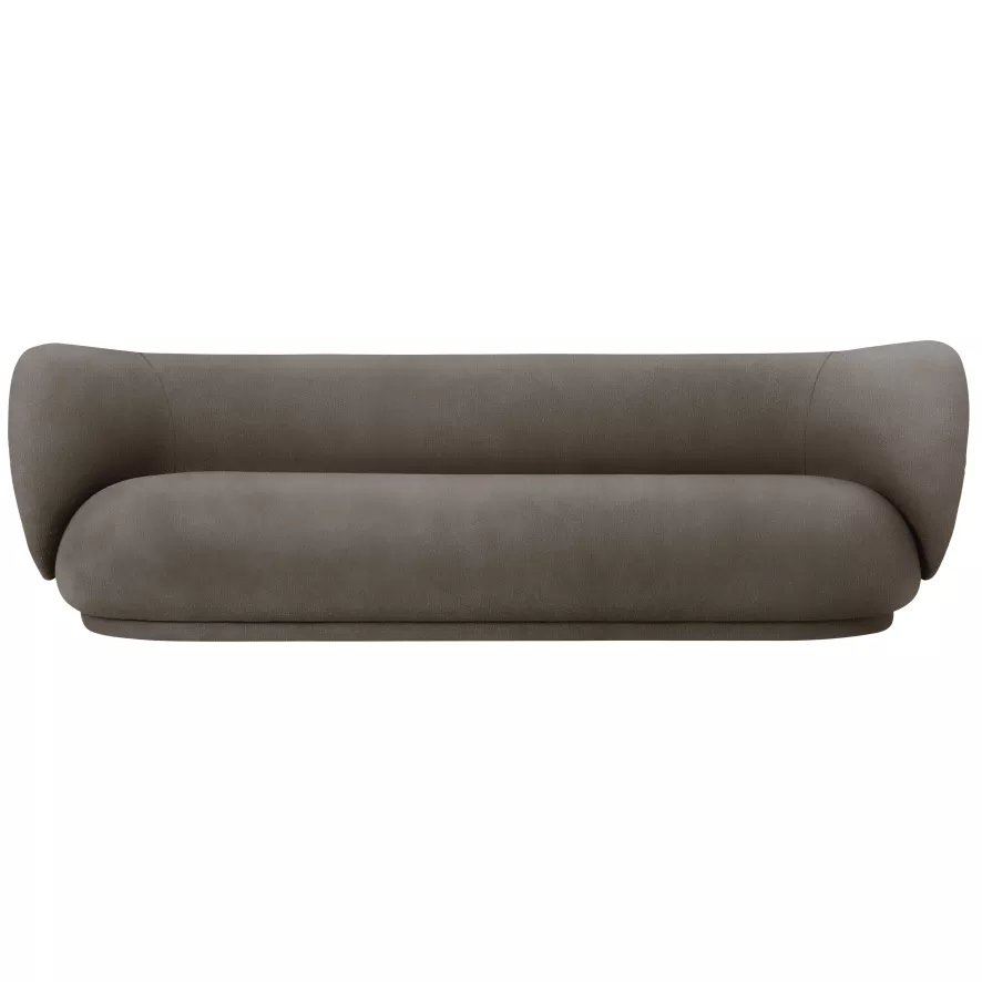 Ferm Living Rico Brushed 4- Zits Bank Off White 2 Ferm Living Rico Brushed 4- Zits Bank Off White - Afbeelding 2