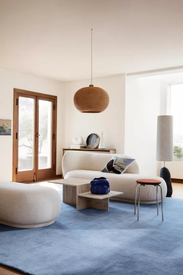 Ferm Living Rico Divan Boucle Bank Sand 5 Ferm Living Rico Divan Boucle Bank Sand - Afbeelding 5