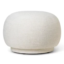 Ferm Living Rico Poef Bouclé Off-white