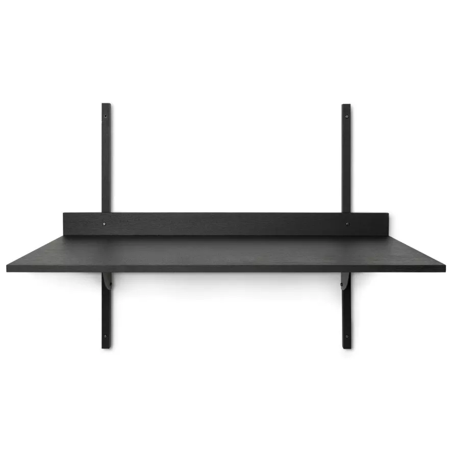 Ferm Living Sector Shelf Bureau Black Ash Brass 8 Ferm Living Sector Shelf Bureau Black Ash Brass - Afbeelding 8