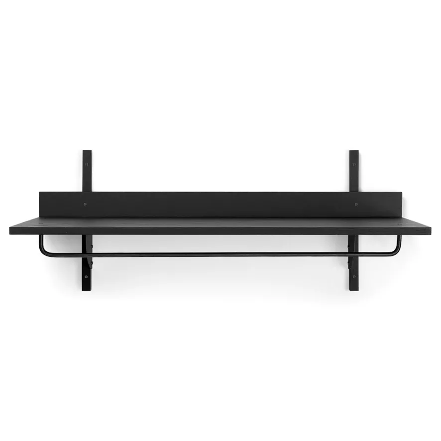Ferm Living Sector Rack Kapstok Black Ash/Black Brass 1 Ferm Living Sector Rack Kapstok Black Ash/Black Brass