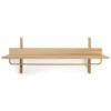 Ferm Living Sector Rack Kapstok Oak/Brass