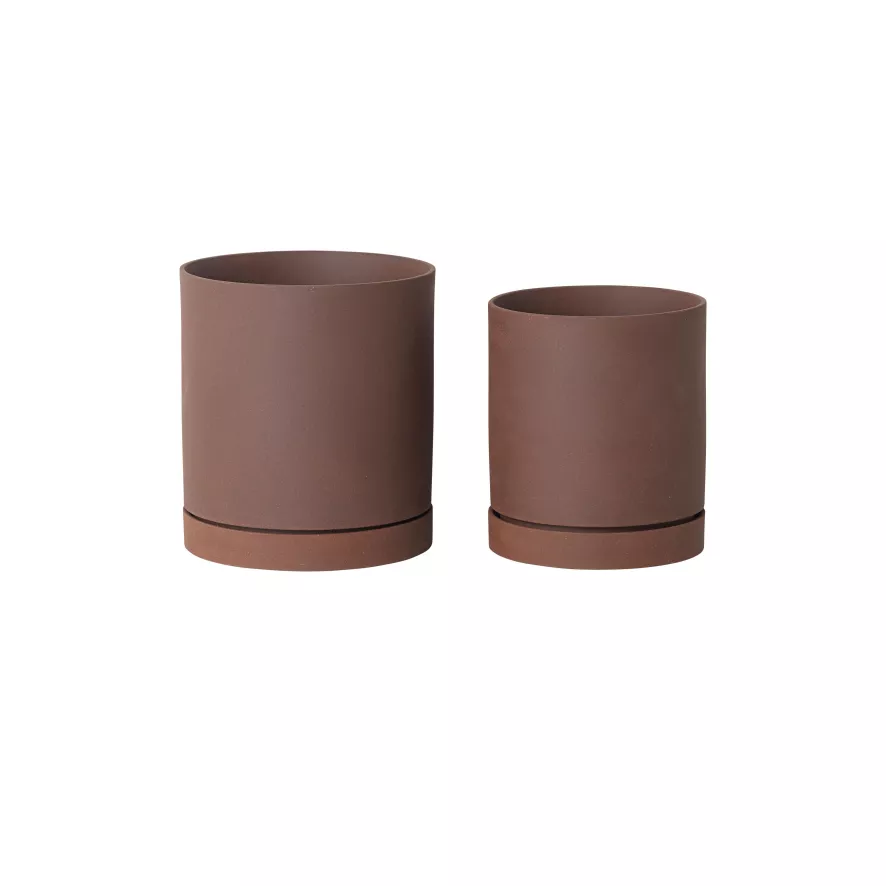 Ferm Living Sekki Plantenbak Large Sand 2 Ferm Living Sekki Plantenbak Large Sand - Afbeelding 2