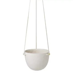 Ferm Living Speckle Bloempot Hangend Large Off-white