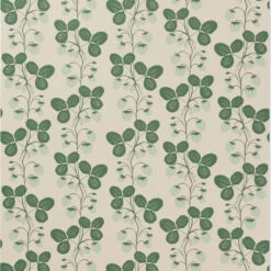Ferm Living Strawberry Field Behang Groen