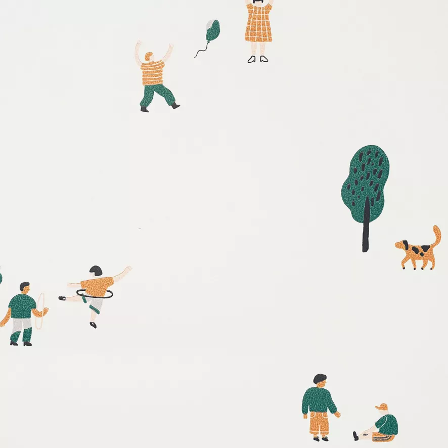 Ferm Living The Park Behang 1 Ferm Living The Park Behang