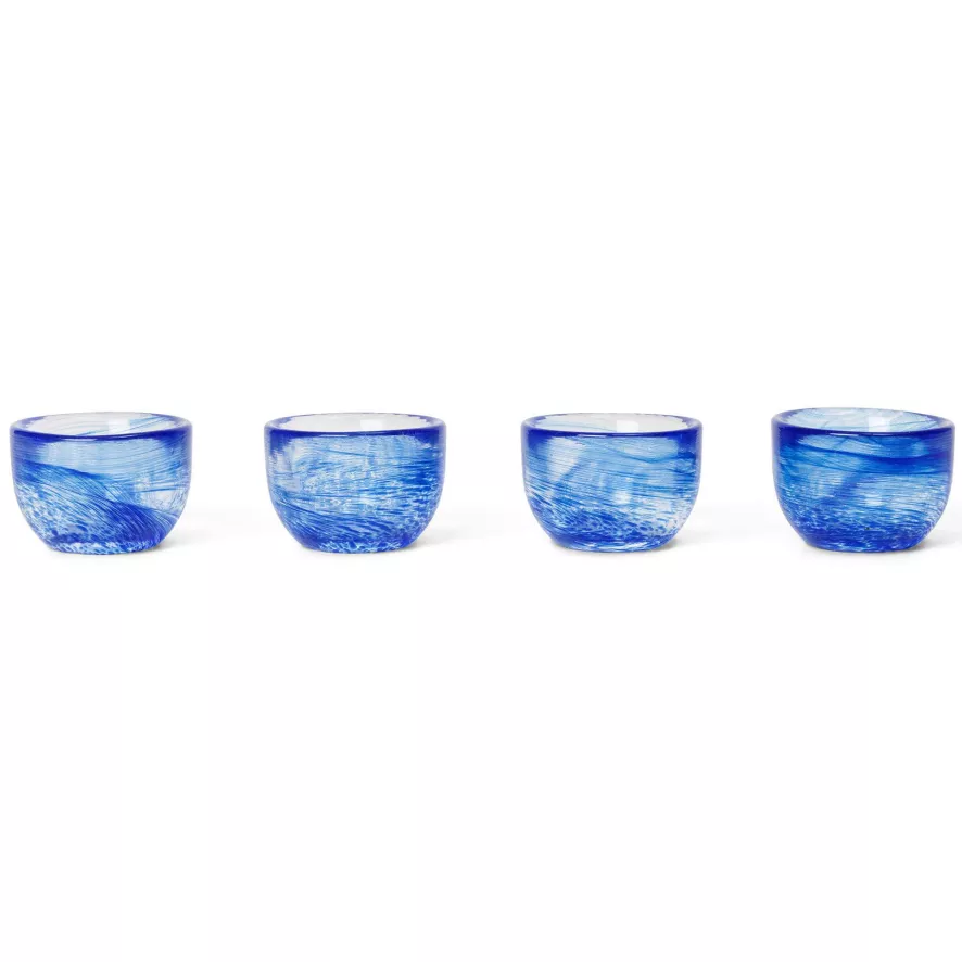 Ferm Living Tinta Eierdopje Set Van 4 Blue 1 Ferm Living Tinta Eierdopje Set Van 4 Blue