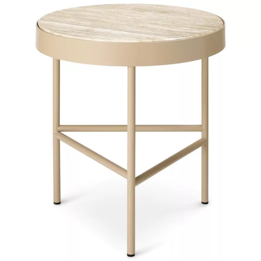 Ferm Living Travertine Bijzettafel 1 Ferm Living Travertine Bijzettafel