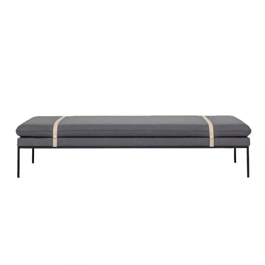 Ferm Living Turn Daybed Bank Fiord Donkergrijs 2 Ferm Living Turn Daybed Bank Fiord Donkergrijs - Afbeelding 2