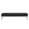 Ferm Living Turn Daybed Bank Wool Met Zwarte Band, Donkergrijs