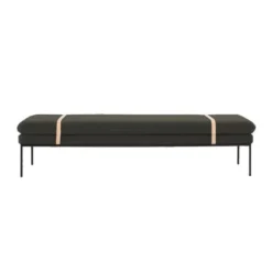 Ferm Living Turn Daybed Bank Wool Donkergroen