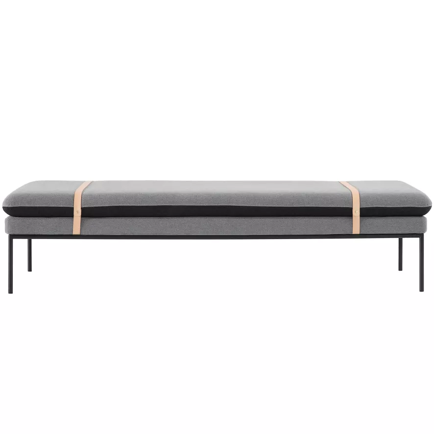 Ferm Living Turn Daybed Bank Cotton Donkergrijs 8 Ferm Living Turn Daybed Bank Cotton Donkergrijs - Afbeelding 8